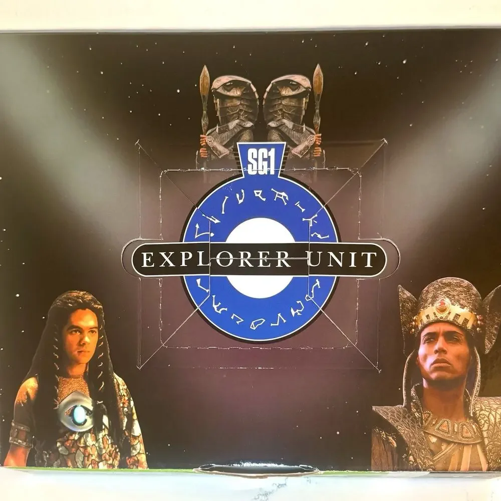 Stargate SG-1 Explorer Unit Field Pack 2003 CD-ROM Set Missing Pin & Keyring